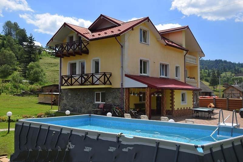 Hotel Karpatskyi Maetok Slavske Exterior foto